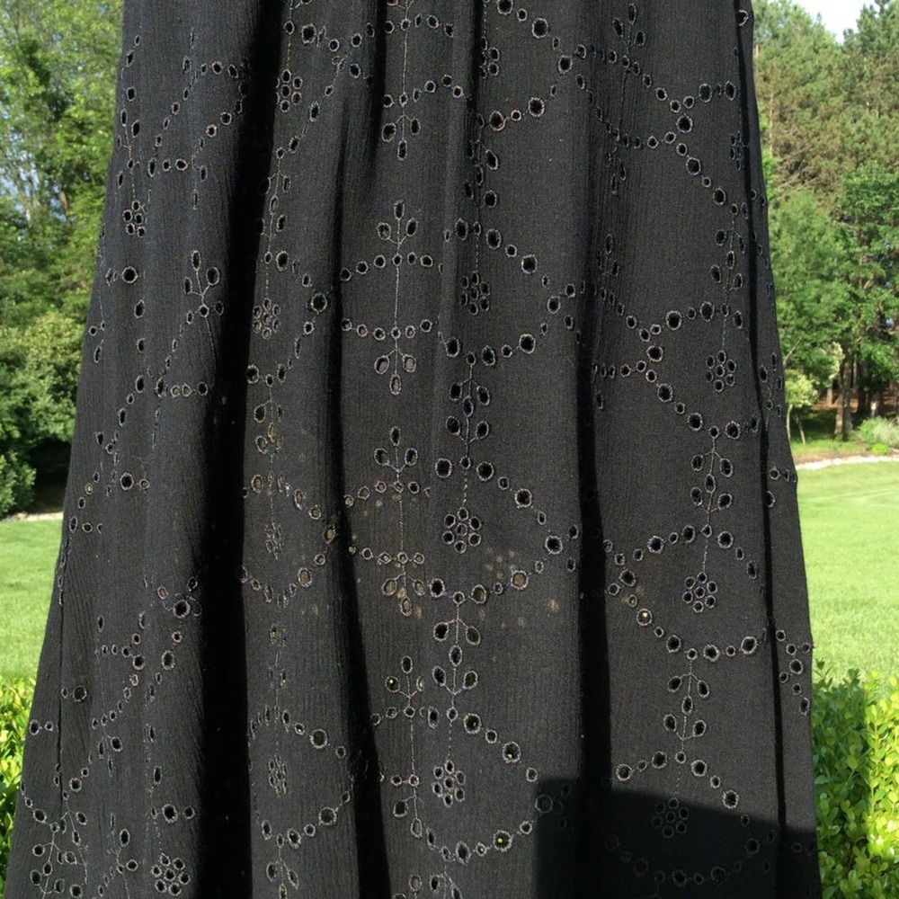ASTR The Label Embroidered Eyelet Swing Dress - Picture 3 of 7